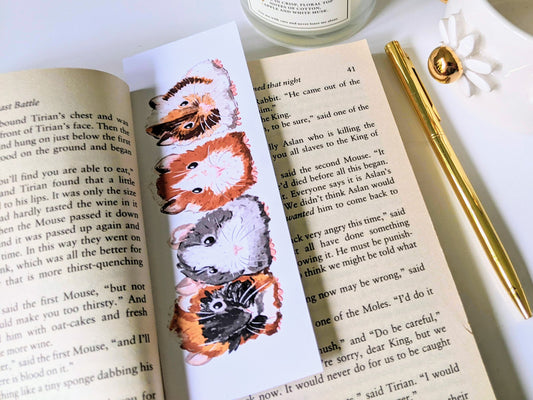 Guinea Pig Bookmark - Great Gift for Book Lover!